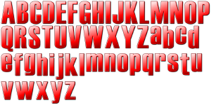 Sprite Font Builder - Sample Bitmap Font 01